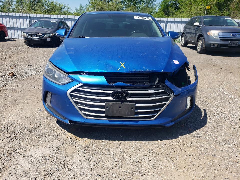 Продажа на аукционе авто 2017 Hyundai Elantra, vin: KMHD84LF2HU266010, номер лота: 54793206