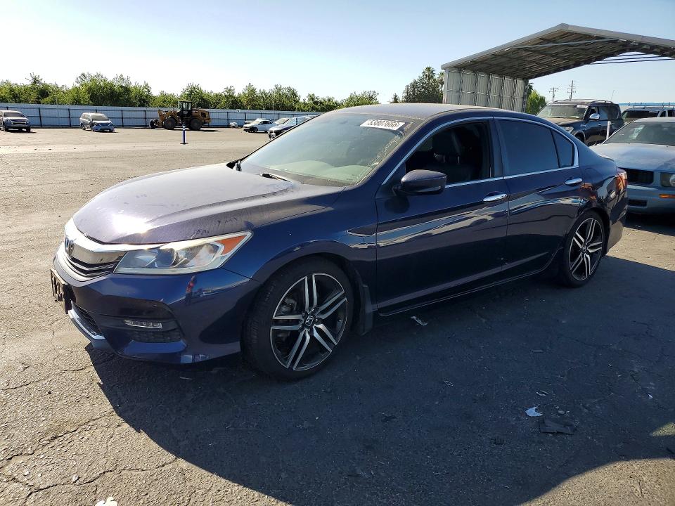 2017 Honda Accord მანქანა იყიდება აუქციონზე, vin: 1HGCR2F50HA273240, აუქციონის ნომერი: 53807666
