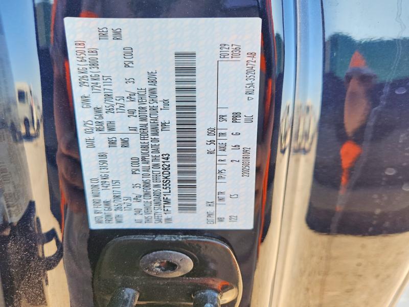 2025 Ford F150 მანქანა იყიდება აუქციონზე, vin: 1FTMF1L55SKD82143, აუქციონის ნომერი: 53763936