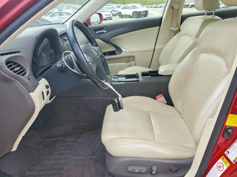 53708736 :رقم المزاد ، JTHBF5C27C5173182 vin ، 2012 Lexus Is مزاد بيع