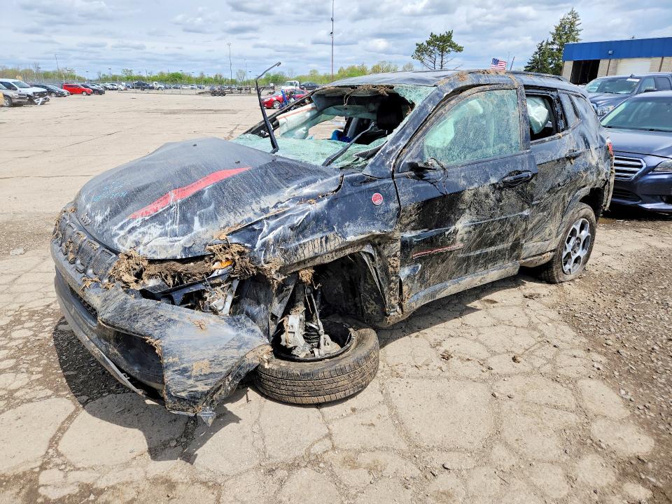 Aukcja sprzedaży 2022 Jeep Compass, vin: 3C4NJDDB6NT224146, numer aukcji: 52356956
