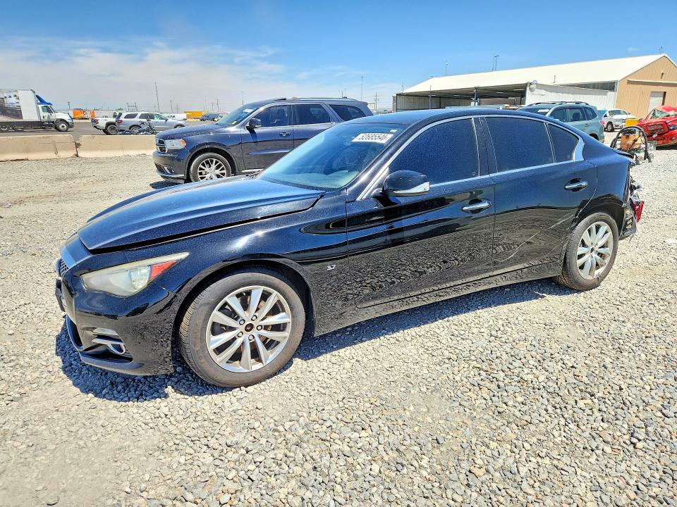 52685546 :رقم المزاد ، JN1BV7AR7EM702688 vin ، 2014 Infiniti Q50 مزاد بيع
