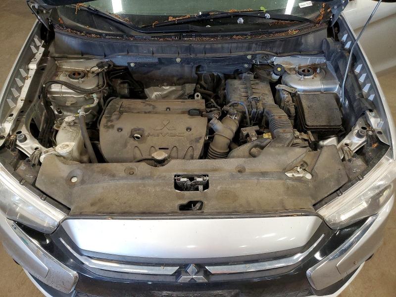 2018 Mitsubishi Outlander Sport მანქანა იყიდება აუქციონზე, vin: JA4AP3AU1JU002489, აუქციონის ნომერი: 54437406