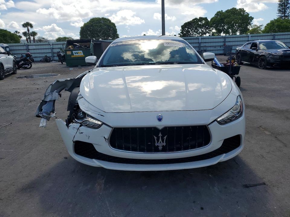 54020456 :رقم المزاد ، ZAM57XSA4H1242663 vin ، 2017 Maserati Ghibli مزاد بيع
