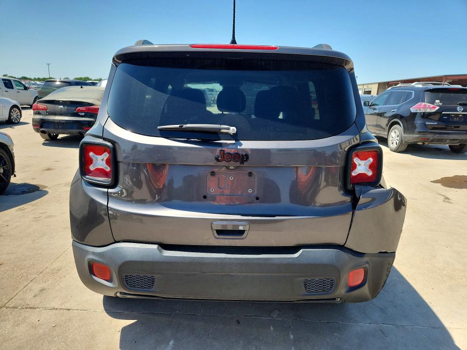 Продажа на аукционе авто 2018 Jeep Renegade, vin: ZACCJABB8JPH46142, номер лота: 53377726
