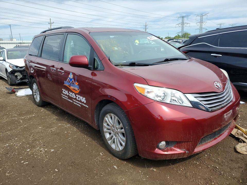 Aukcja sprzedaży 2017 Toyota Sienna, vin: 5TDYZ3DC0HS893701, numer aukcji: 52234336