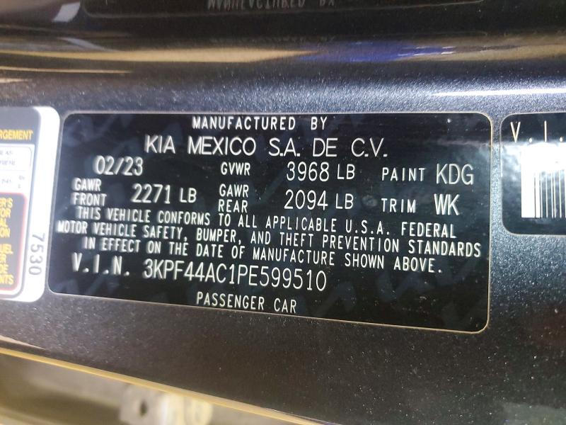 Продаж на аукціоні авто 2023 Kia Forte, vin: 3KPF44AC1PE599510, номер лоту: 54625916