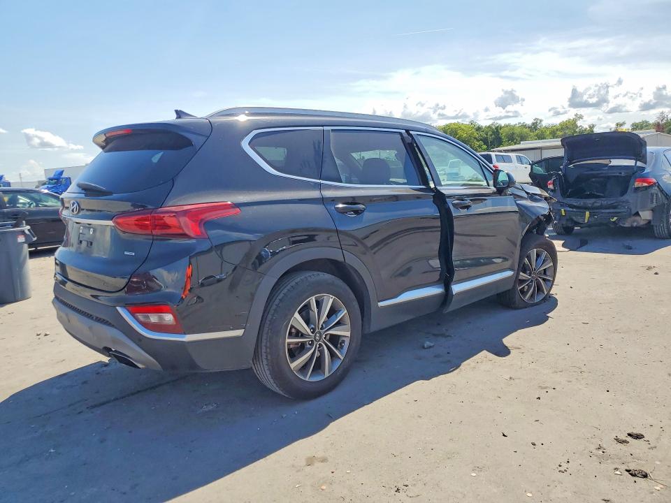 2020 Hyundai Santa Fe მანქანა იყიდება აუქციონზე, vin: 5NMS3CAD7LH187955, აუქციონის ნომერი: 54658406