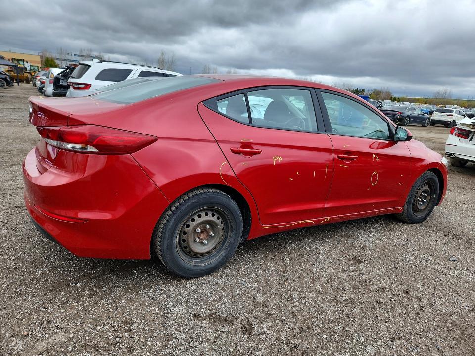 53064836 :رقم المزاد ، 5NPD74LF1HH107089 vin ، 2017 Hyundai Elantra مزاد بيع