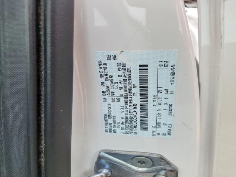 Продажа на аукционе авто 2019 Ford Escape, vin: 1FMCU0GD9KUA11659, номер лота: 54309066