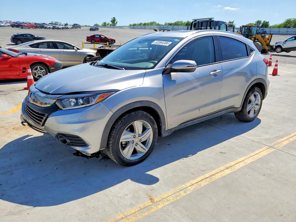 2019 Honda Hr-v მანქანა იყიდება აუქციონზე, vin: 3CZRU6H57KM725295, აუქციონის ნომერი: 53364386