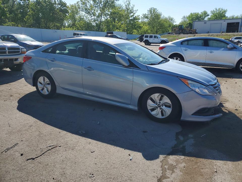 2014 Hyundai Sonata მანქანა იყიდება აუქციონზე, vin: 5NPEB4ACXEH827823, აუქციონის ნომერი: 51582226