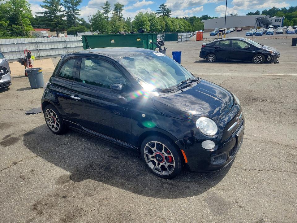 Продаж на аукціоні авто 2015 Fiat 500, vin: 3C3CFFBR3FT753824, номер лоту: 54582356