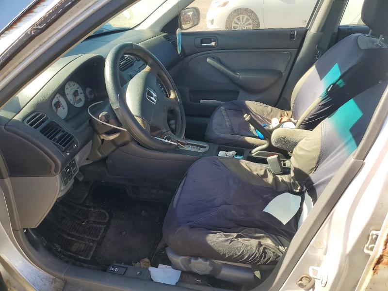 Продаж на аукціоні авто 2002 Honda Civic, vin: 2HGES26792H566125, номер лоту: 54296296