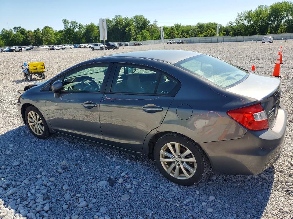 2012 Honda Civic მანქანა იყიდება აუქციონზე, vin: 19XFB2F97CE017492, აუქციონის ნომერი: 55077036