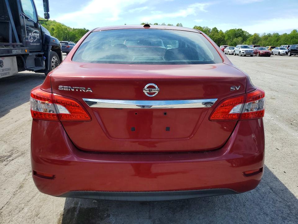 53357486 :رقم المزاد ، 3N1AB7AP3FL638390 vin ، 2015 Nissan Sentra مزاد بيع