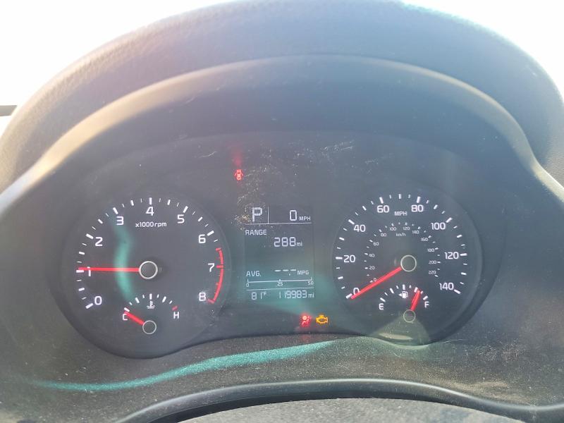 53230846 :رقم المزاد ، 3KPA24AB1JE121067 vin ، 2018 Kia Rio مزاد بيع