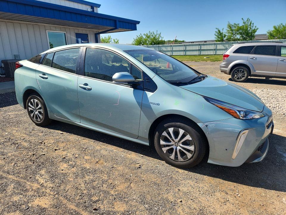 2019 Toyota Prius მანქანა იყიდება აუქციონზე, vin: JTDL9RFU8K3010424, აუქციონის ნომერი: 54919106