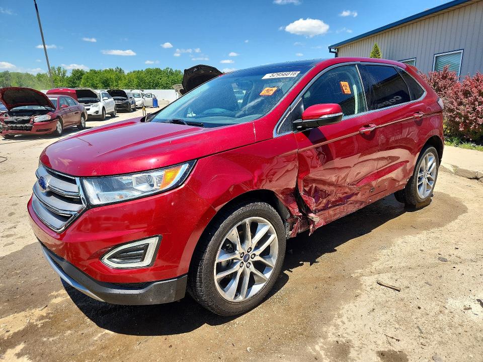Продажа на аукционе авто 2018 Ford Edge, vin: 2FMPK3K91JBC30339, номер лота: 52956016