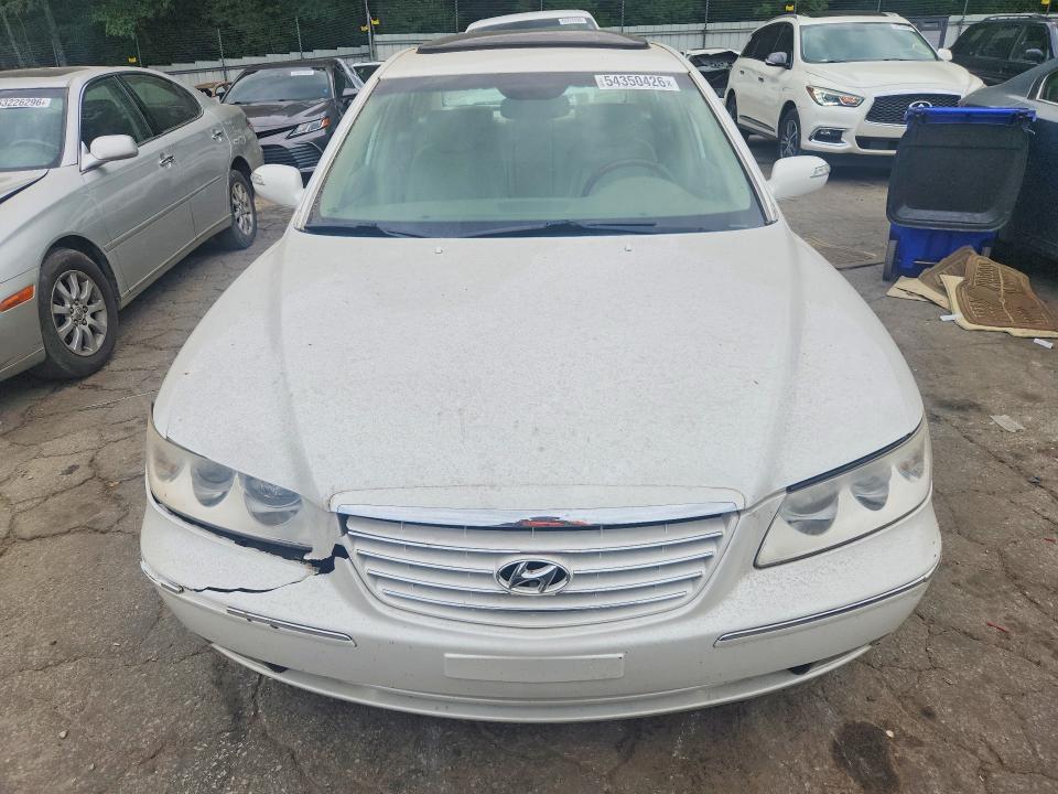 2007 Hyundai Azera მანქანა იყიდება აუქციონზე, vin: KMHFC46F67A227861, აუქციონის ნომერი: 54350426