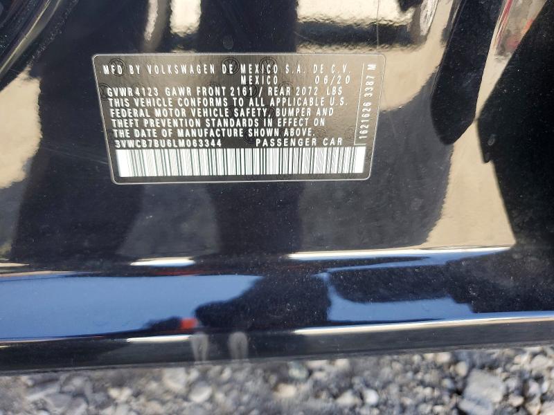 Aukcja sprzedaży 2020 Volkswagen Jetta, vin: 3VWCB7BU6LM063344, numer aukcji: 52144186