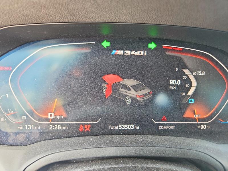 2020 Bmw M340i მანქანა იყიდება აუქციონზე, vin: WBA5U7C04LFH37458, აუქციონის ნომერი: 54703196