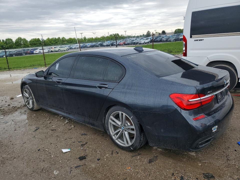 53693646 :رقم المزاد ، WBA7F2C58HG421917 vin ، 2017 Bmw 750 مزاد بيع