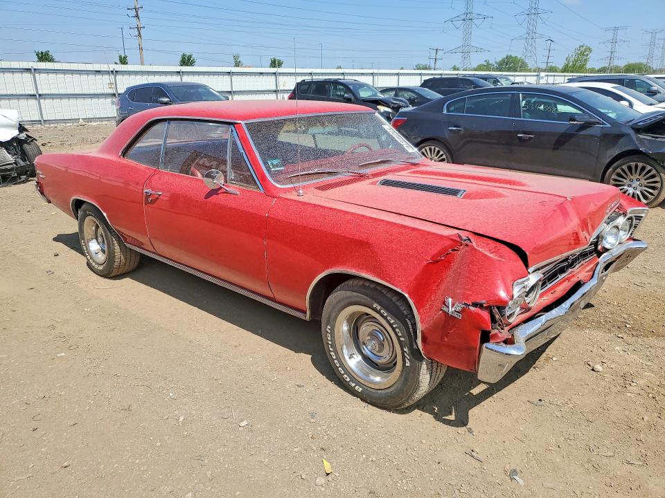 53696676 :رقم المزاد ، 138177A181675 vin ، 1967 Chevrolet Chevelle Ss 396 مزاد بيع
