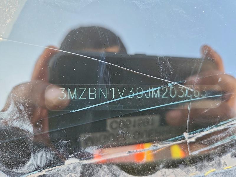 Aukcja sprzedaży 2018 Mazda 3, vin: 3MZBN1V39JM203063, numer aukcji: 54268466