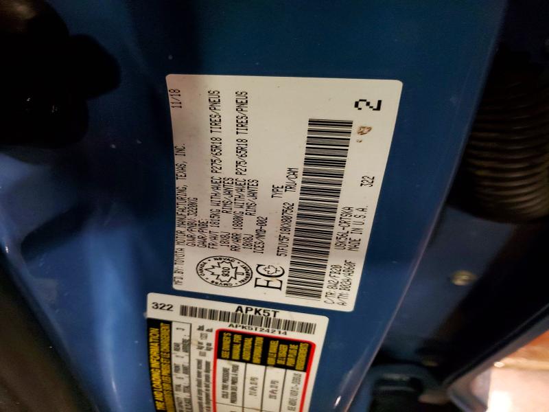 2019 Toyota Tundra მანქანა იყიდება აუქციონზე, vin: 5TFUY5F18KX807562, აუქციონის ნომერი: 52500876