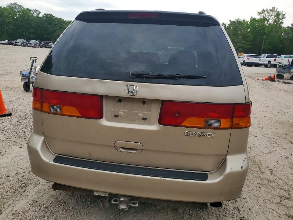 2002 Honda Odyssey მანქანა იყიდება აუქციონზე, vin: 5FNRL18512B007662, აუქციონის ნომერი: 52673706