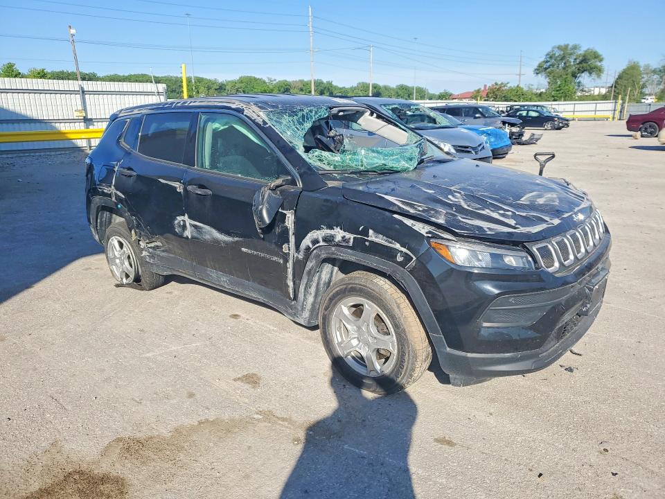 2022 Jeep Compass მანქანა იყიდება აუქციონზე, vin: 3C4NJDAB8NT121508, აუქციონის ნომერი: 52729636