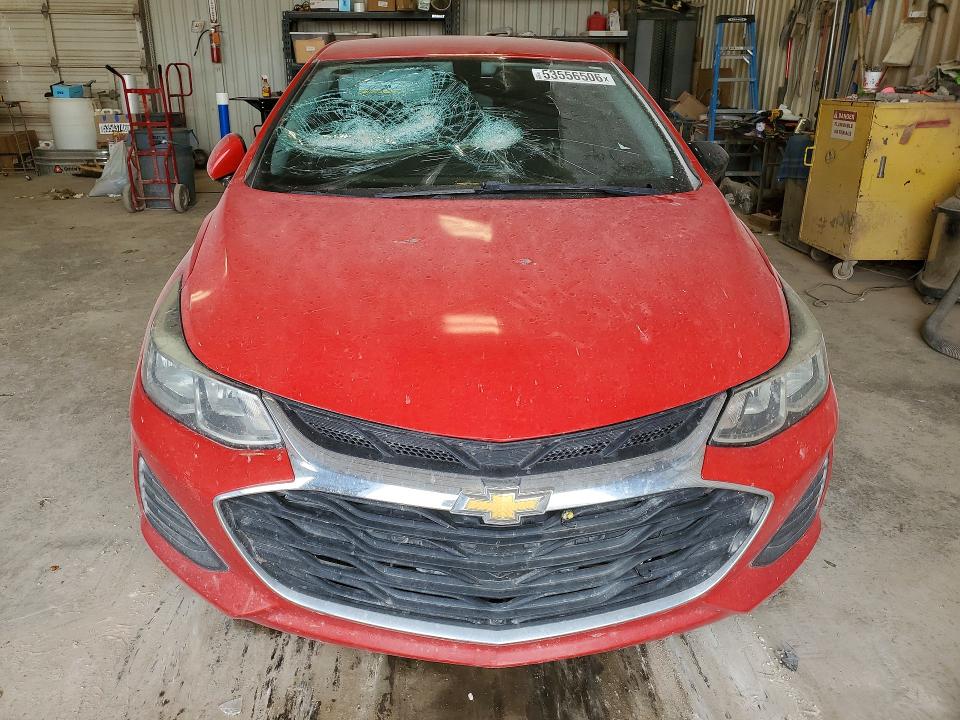 2019 Chevrolet Cruze მანქანა იყიდება აუქციონზე, vin: 1G1BC5SM7K7110558, აუქციონის ნომერი: 53556506