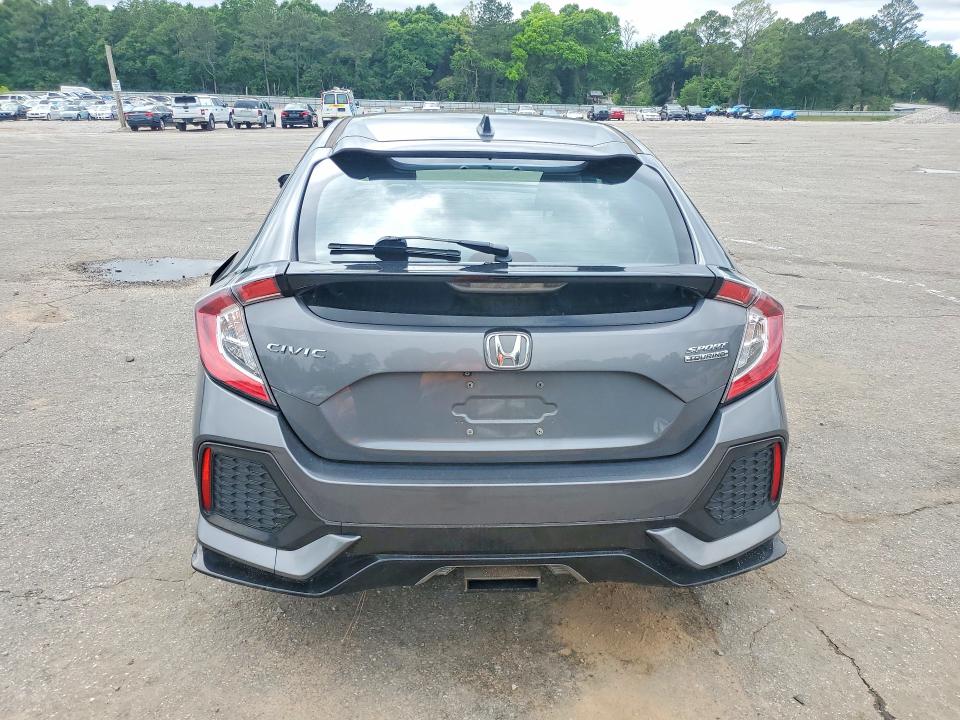 52590776 :رقم المزاد ، SHHFK7H92HU234569 vin ، 2017 Honda Civic مزاد بيع