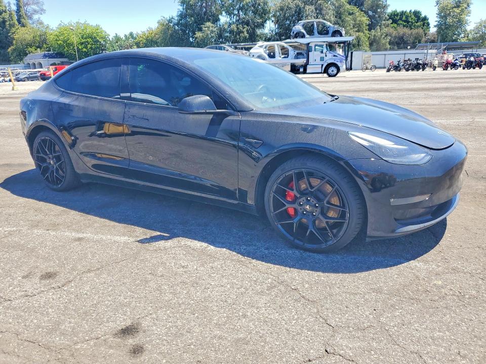 2023 Tesla Model 3 მანქანა იყიდება აუქციონზე, vin: 5YJ3E1EC4PF576709, აუქციონის ნომერი: 52950006
