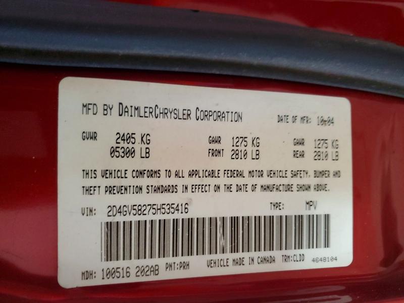 Aukcja sprzedaży 2005 Dodge Magnum, vin: 2D4GV58275H535416, numer aukcji: 51709536