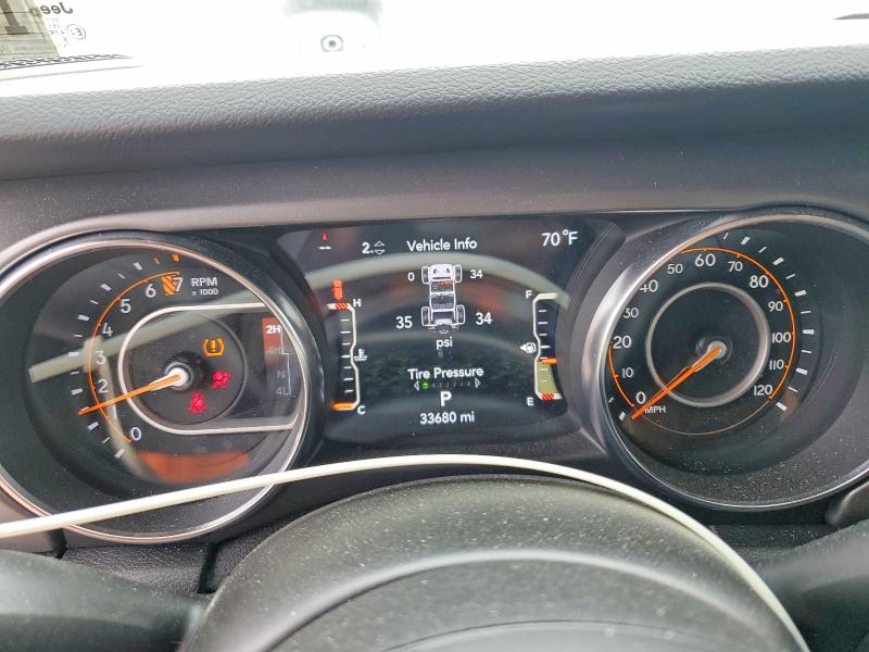 Продаж на аукціоні авто 2021 Jeep Wrangler Unlimited, vin: 1C4HJXDG8MW852924, номер лоту: 53404336