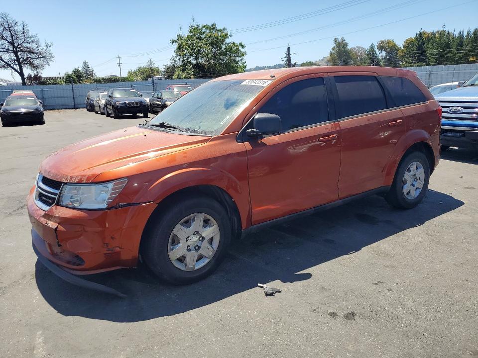 Auction sale of the 2012 Dodge Journey, vin: 3C4PDCAB1CT262007, lot number: 53643316
