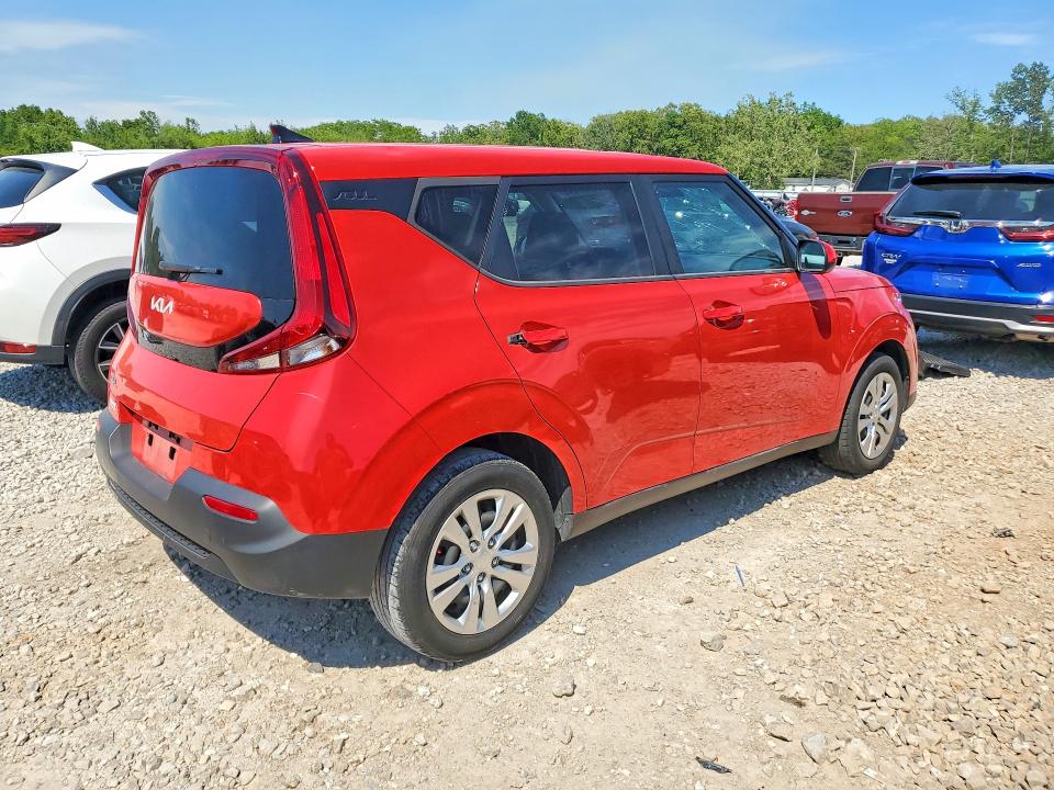 2022 Kia Soul მანქანა იყიდება აუქციონზე, vin: KNDJ23AUXN7165781, აუქციონის ნომერი: 53057146