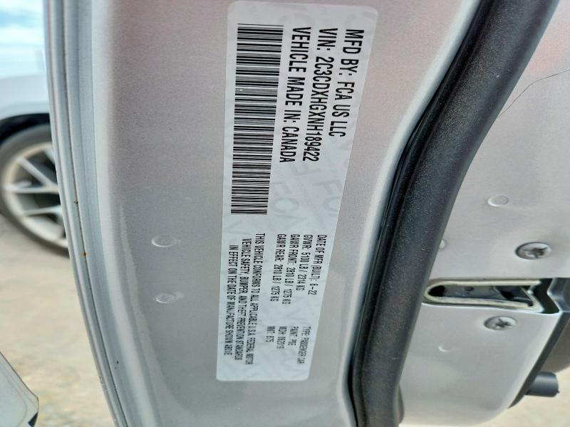 Aukcja sprzedaży 2022 Dodge Charger, vin: 2C3CDXHGXNH189422, numer aukcji: 53733786