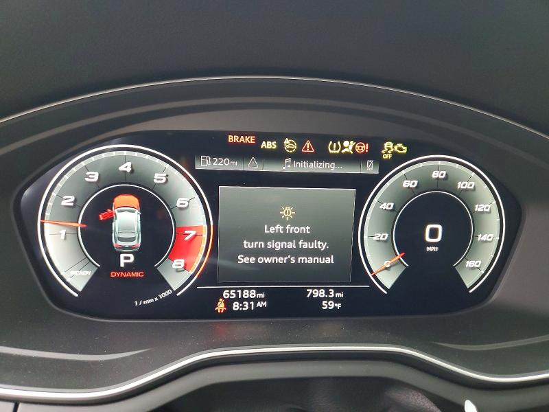 53655076 :رقم المزاد ، WAUFACF57MA052296 vin ، 2021 Audi A5 مزاد بيع
