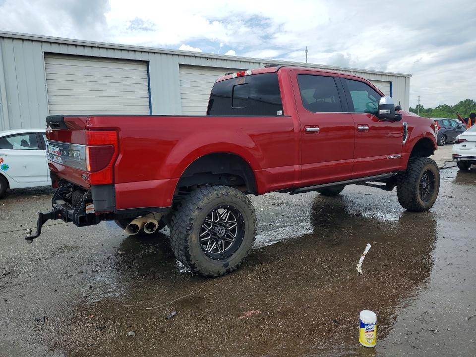 53872116 :رقم المزاد ، 1FT8W2BT7LEE43421 vin ، 2020 Ford F250 مزاد بيع