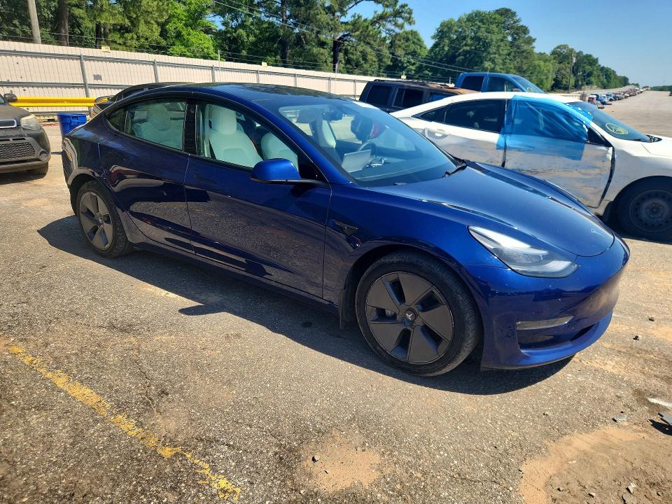 Продажа на аукционе авто 2022 Tesla Model 3, vin: 5YJ3E1EB8NF342917, номер лота: 52851626