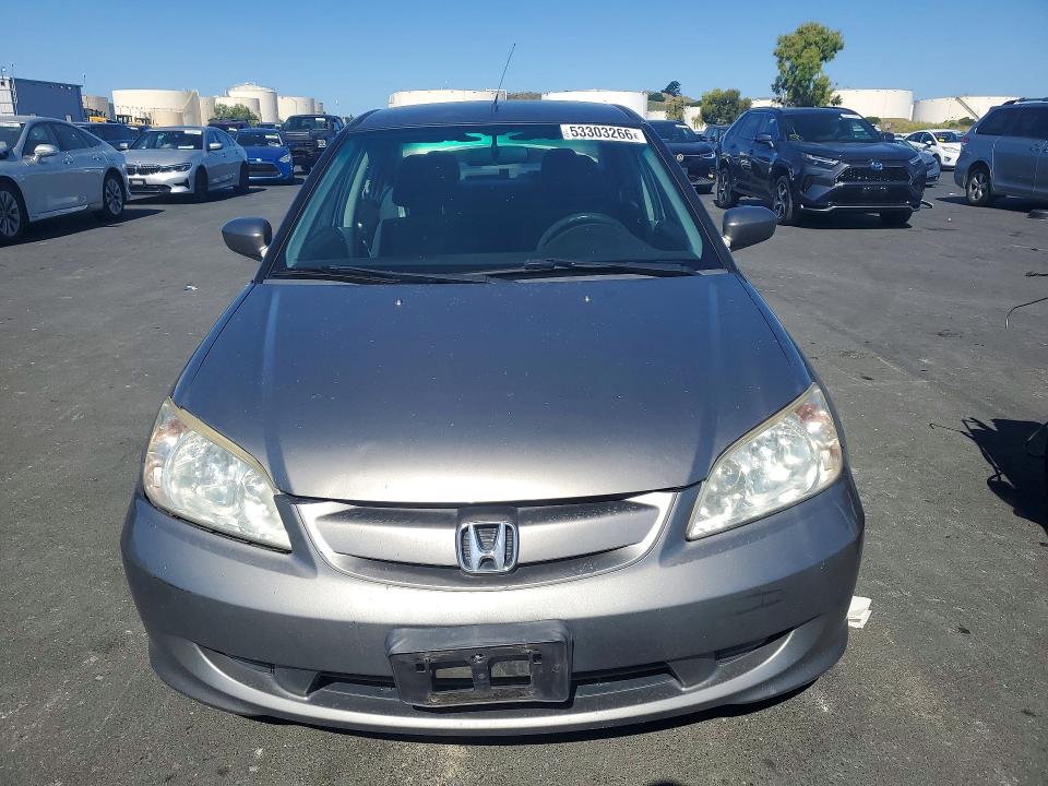 Продаж на аукціоні авто 2005 Honda Civic, vin: JHMES966X5S020377, номер лоту: 53303266