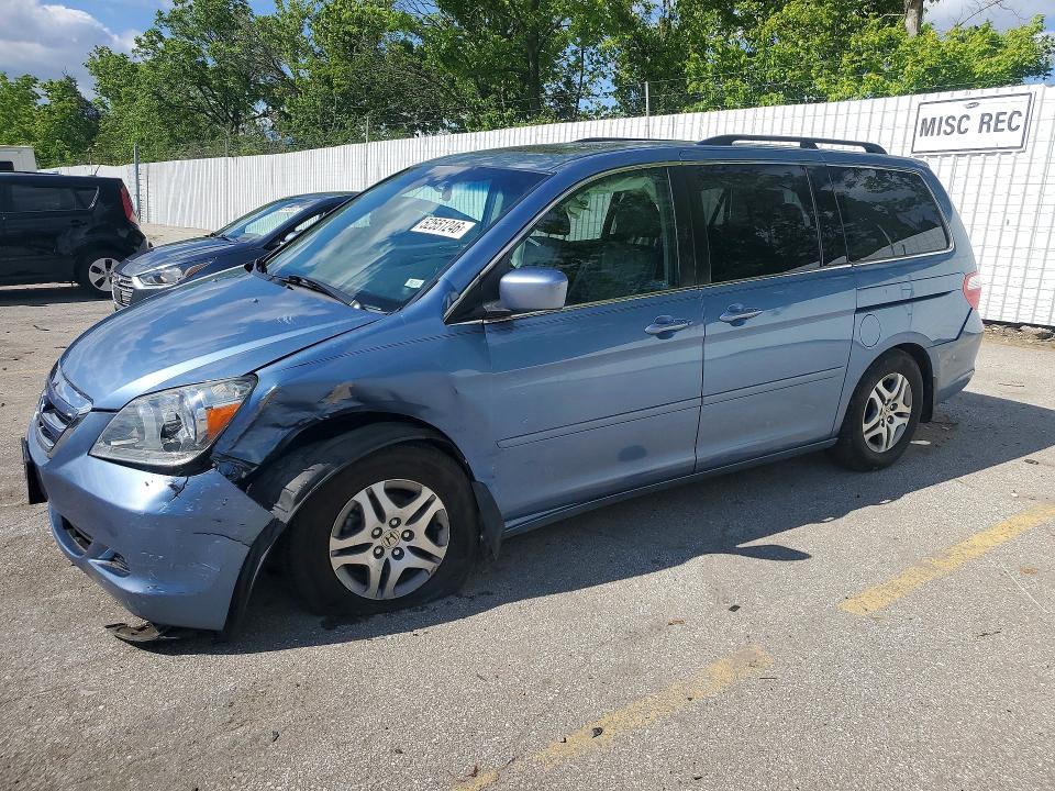 52551246 :رقم المزاد ، 5FNRL38756B116791 vin ، 2006 Honda Odyssey مزاد بيع