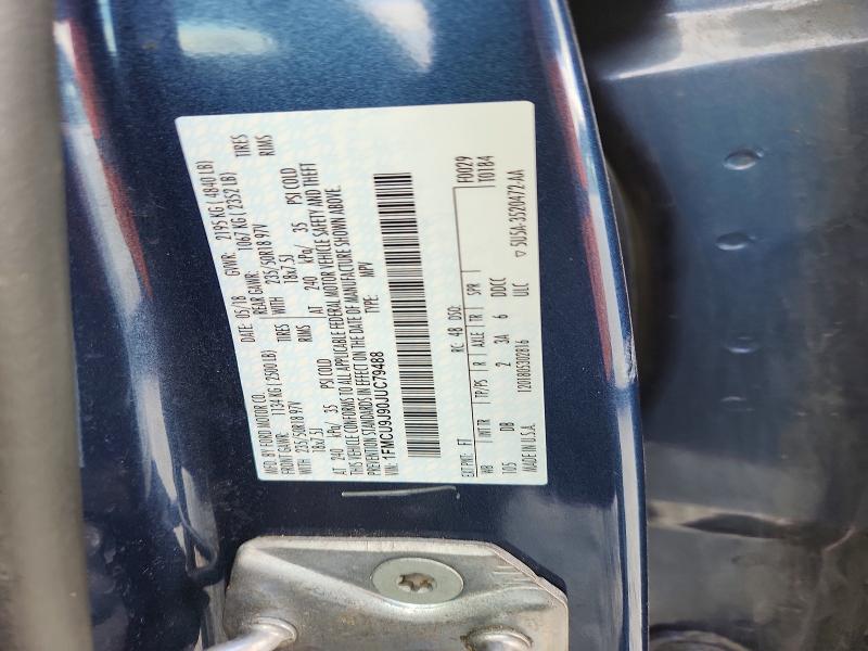 Aukcja sprzedaży 2018 Ford Escape, vin: 1FMCU9J90JUC79488, numer aukcji: 52597076