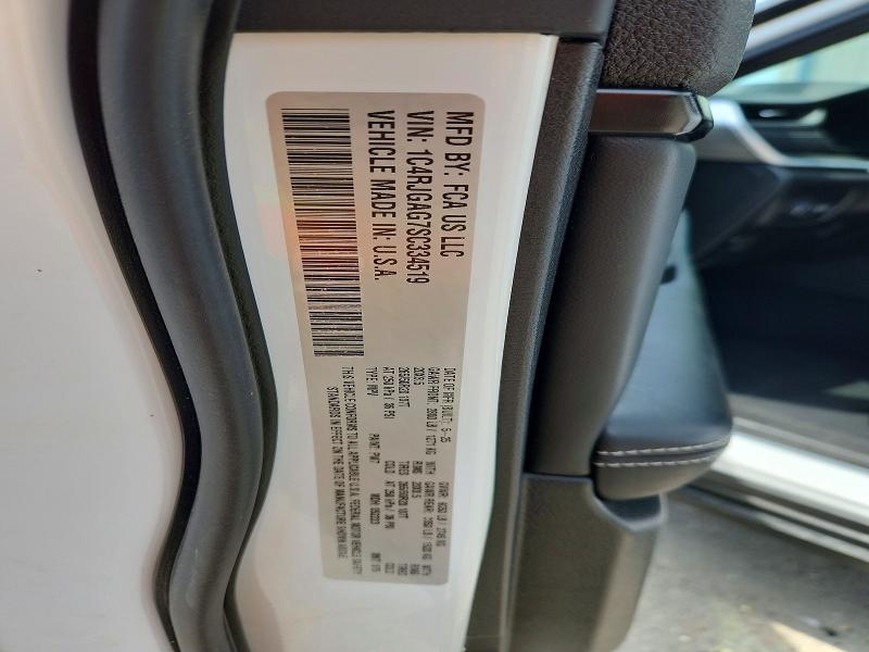 Продаж на аукціоні авто 2025 Jeep Grand Cherokee, vin: 1C4RJGAG7SC334519, номер лоту: 53564206