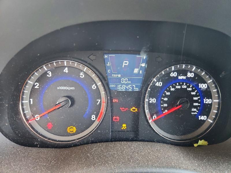 2013 Hyundai Accent მანქანა იყიდება აუქციონზე, vin: KMHCU5AE0DU096571, აუქციონის ნომერი: 54268036