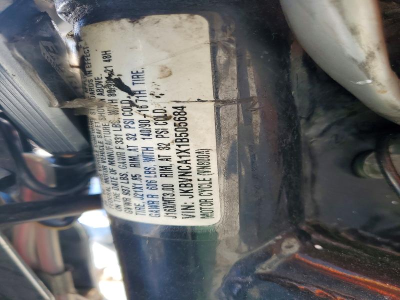 Продажа на аукционе авто 2001 Kawasaki Vn800, vin: JKBVNCA1X1B505684, номер лота: 53018736