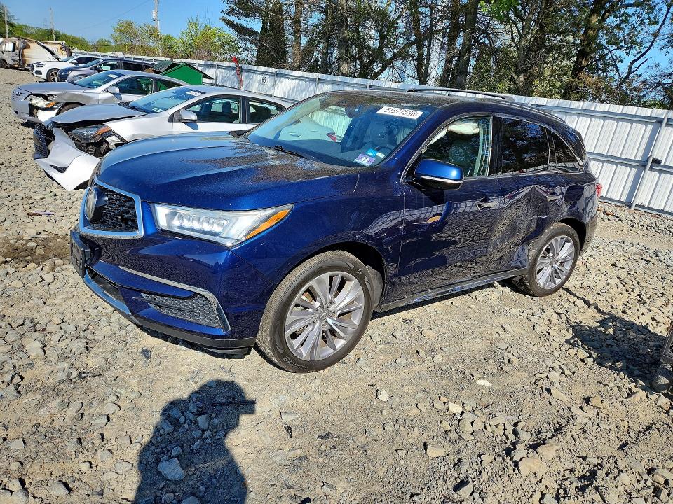 51977596 :رقم المزاد ، 5J8YD4H59HL000329 vin ، 2017 Acura Mdx مزاد بيع